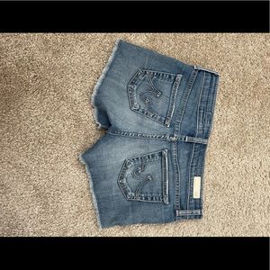 AG pixie cutoff shorts
